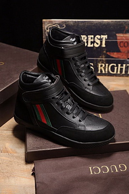 Gucci High-Top Fashion Men Shoes_015